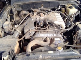 2001 TOYOTA 4RUNNER, BLACK, SR5 MODEL, 3.4L, AT, 4WD.  Z25251